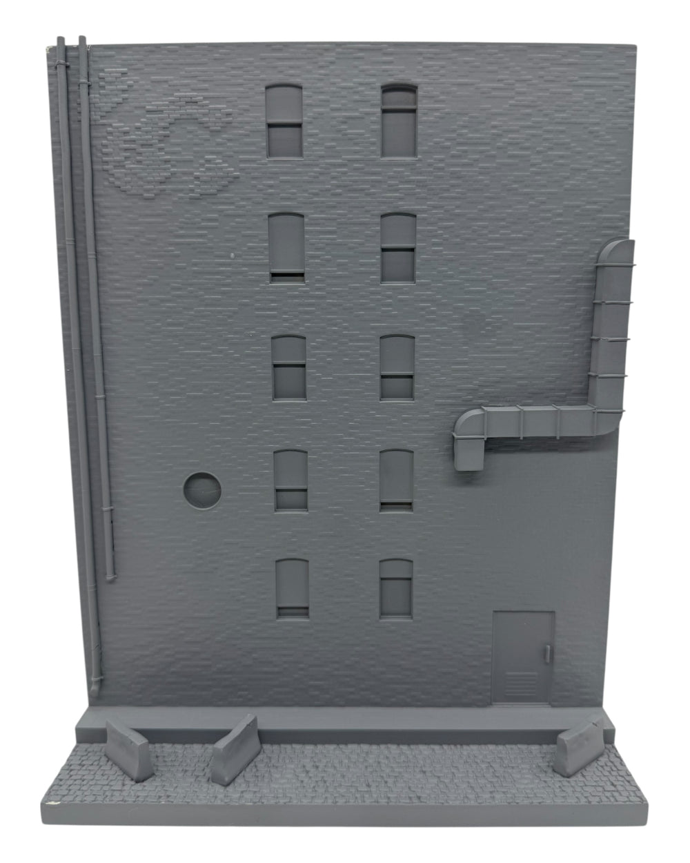 MyBlock : DIY 8" Designer Art Toys (Vented/Windows Wall)