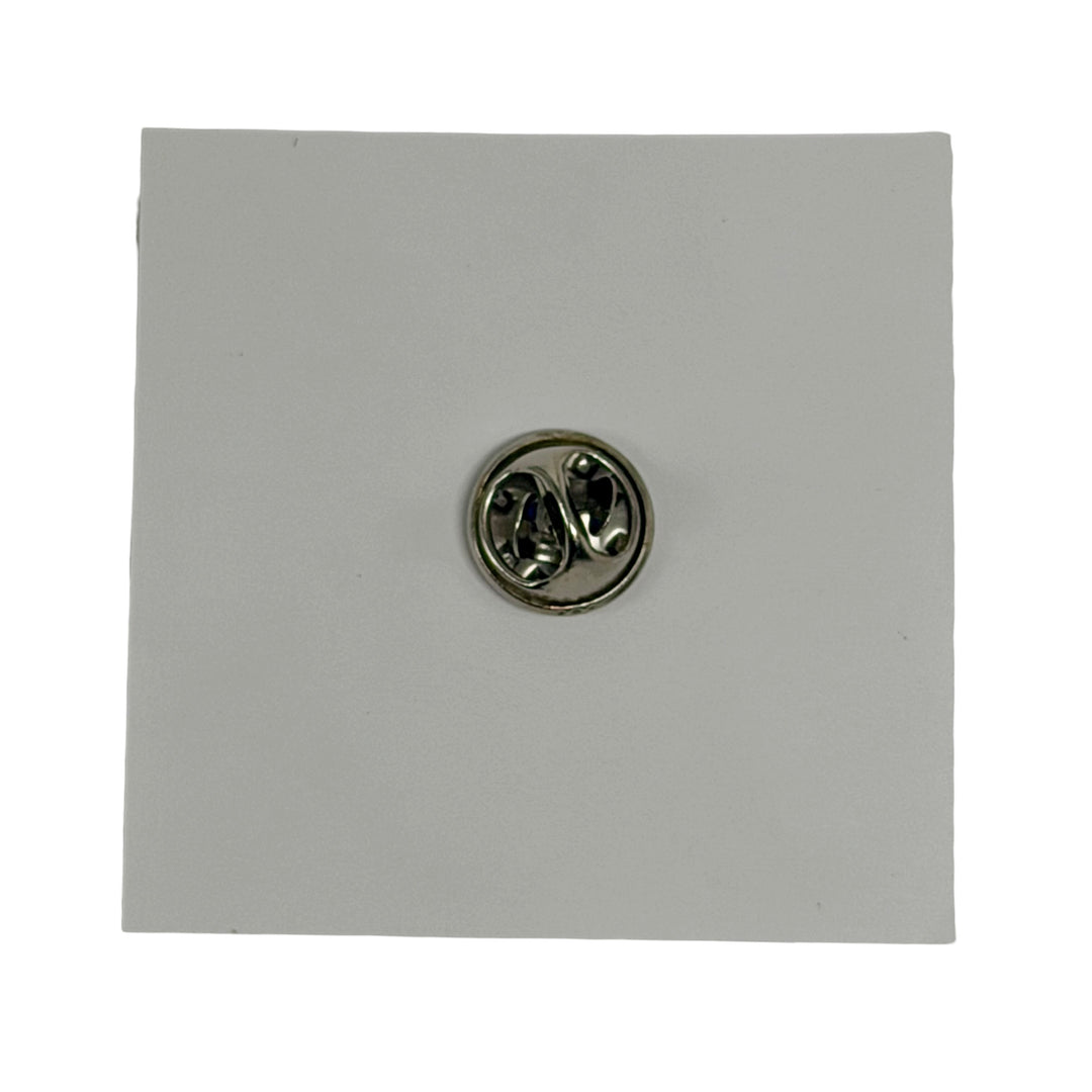 The Creatives Purple/Yellow Enamel 1" Pin