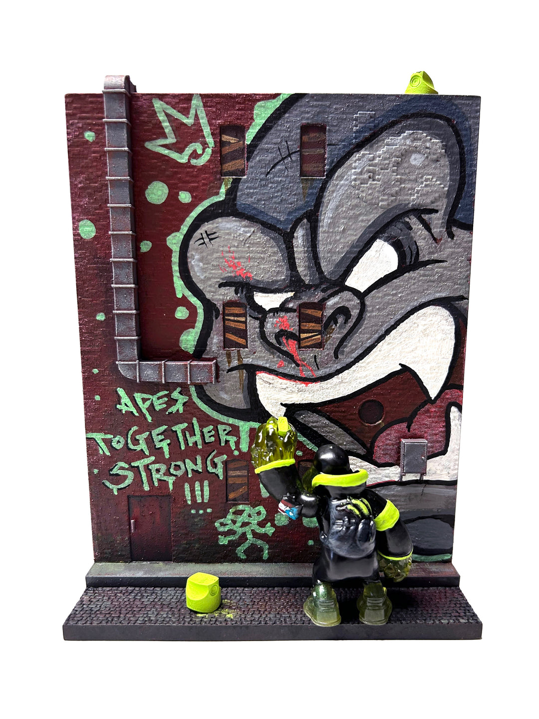 PLAYFUL GORILLA – Limited Edition MyBlock Wall + Exclusive Prototype Card