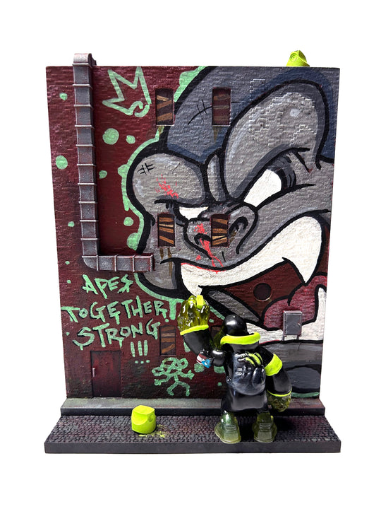 PLAYFUL GORILLA – Limited Edition MyBlock Wall + Exclusive Prototype Card