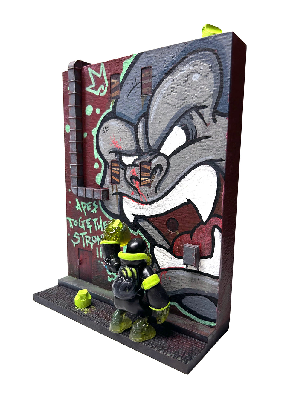 PLAYFUL GORILLA – Limited Edition MyBlock Wall + Exclusive Prototype Card