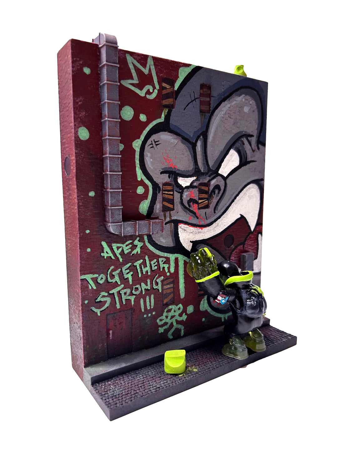 PLAYFUL GORILLA – Limited Edition MyBlock Wall + Exclusive Prototype Card
