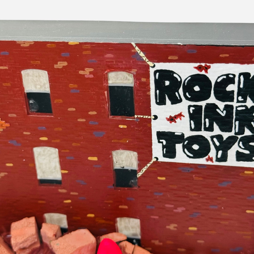 ROCK INK TOYS – Limited Edition MyBlock Wall + Exclusive Prototype Card