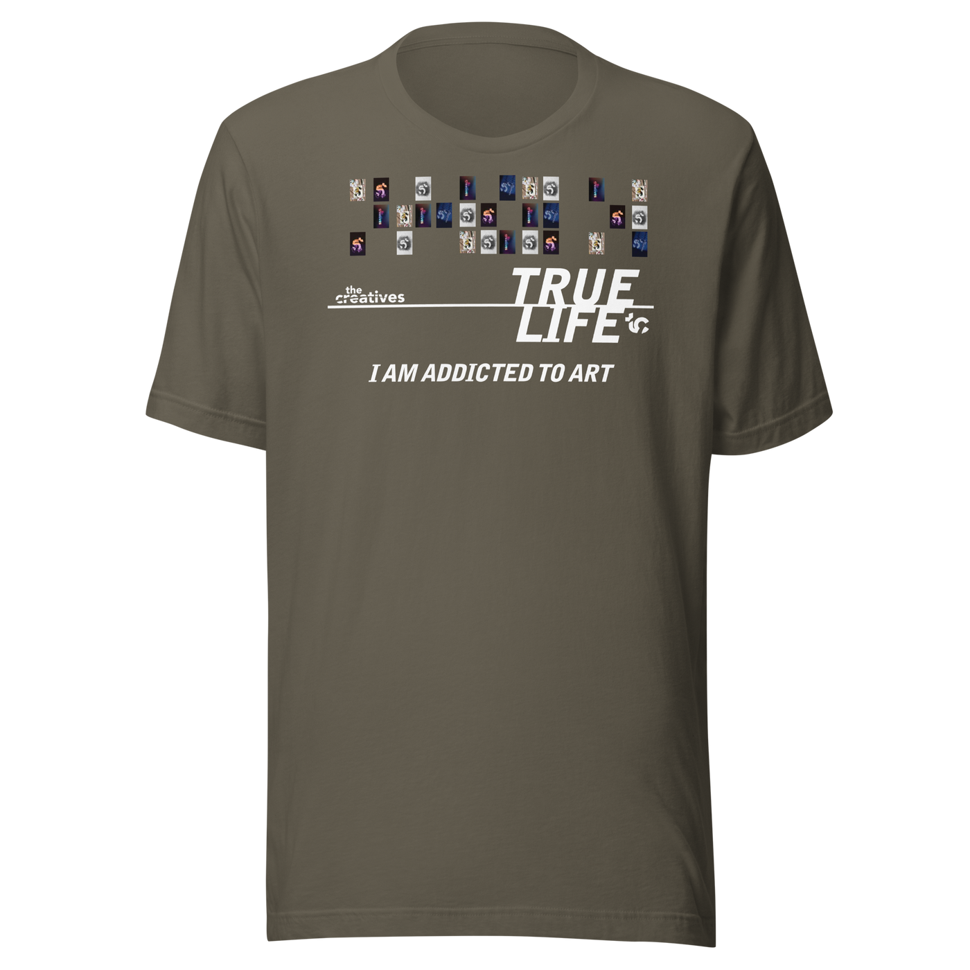 TRUE LIFE - Addicted to Art Unisex t-shirt