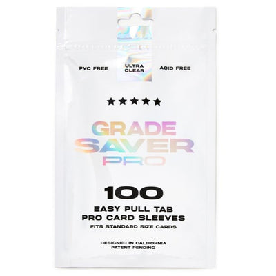 Gradesaver Pro - Pro Card Sleeves W/Easy Pull Tab - 100 Count