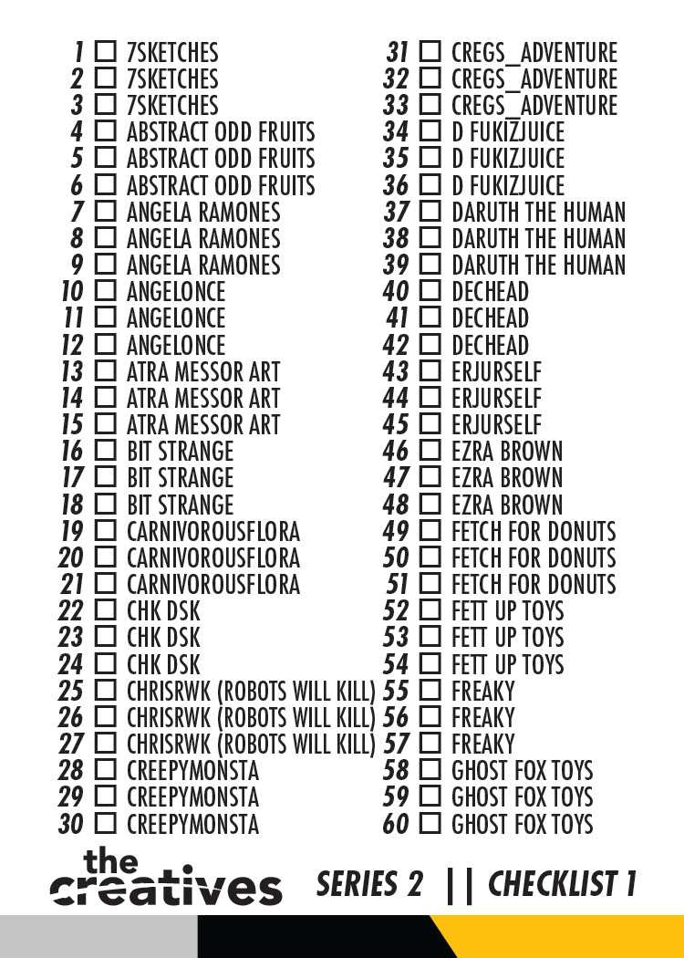 Creative Checklist.pdf Checklist Series 2 - Digital Download – The Creatives : TCP