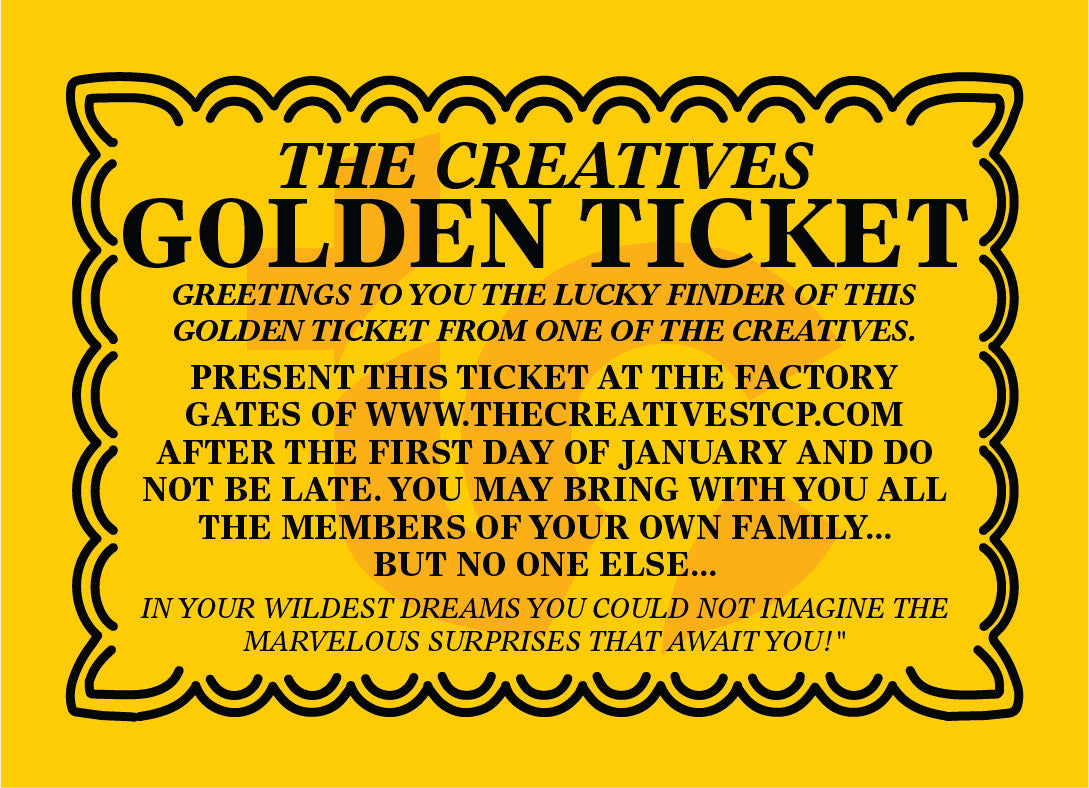 Golden Ticket Redemption – The Creatives : TCP golden-ticket-redemption-the-creatives-tcp